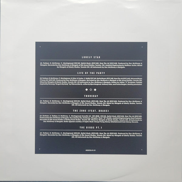 The Weeknd : Thursday (2xLP, MP, Mixtape, RE)