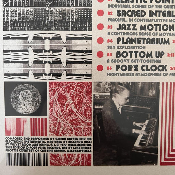 Gianni Safred : Electronic Designs (LP)