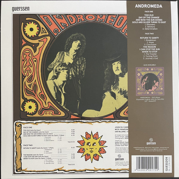 Andromeda (10) : Andromeda (LP, Album, Ltd, RE)