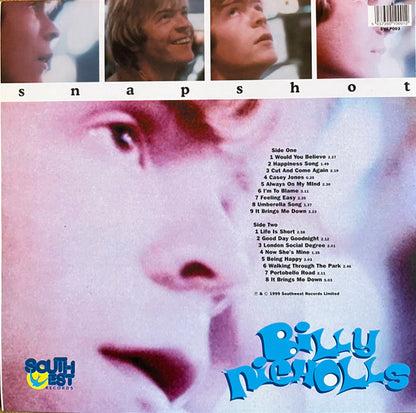 Billy Nicholls : Snapshot (LP, Comp, RM)