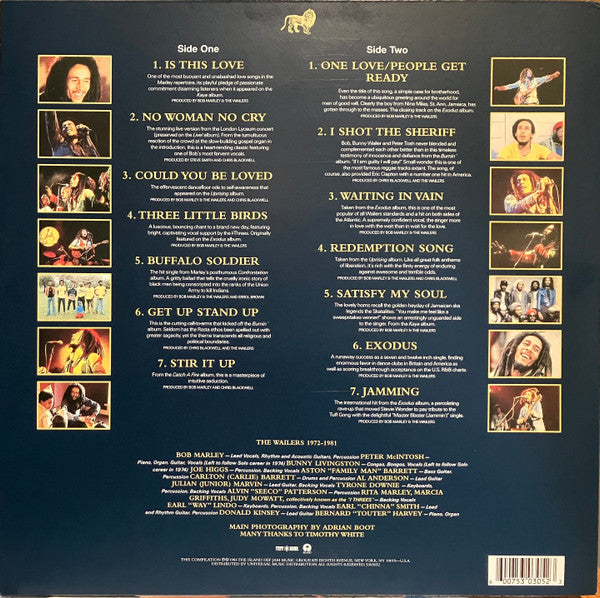 Bob Marley & The Wailers : Legend - The Best Of Bob Marley & The Wailers (LP, Comp, RE, 180)