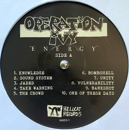 Operation Ivy : Energy (LP, Album, RE)
