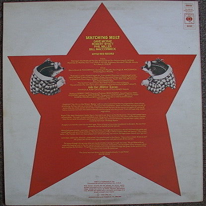 Matching Mole : Matching Mole's Little Red Record (LP, Album, RP)