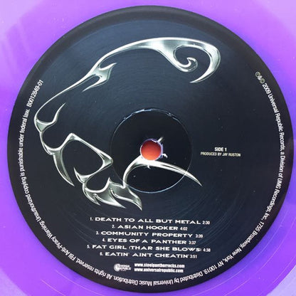 Steel Panther : Feel The Steel (LP, Album, Pur)