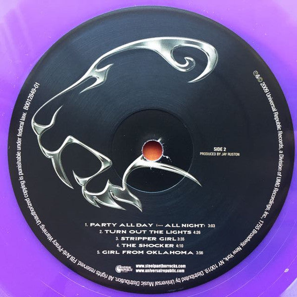 Steel Panther : Feel The Steel (LP, Album, Pur)