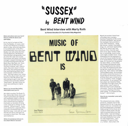 Bent Wind : Sussex (LP, Album, RE)