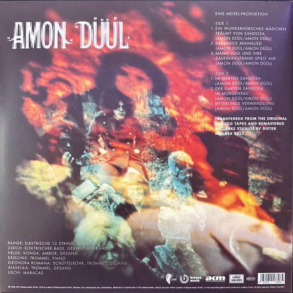 Amon Düül : Psychedelic Underground (LP, Album, RE, RM, 180)