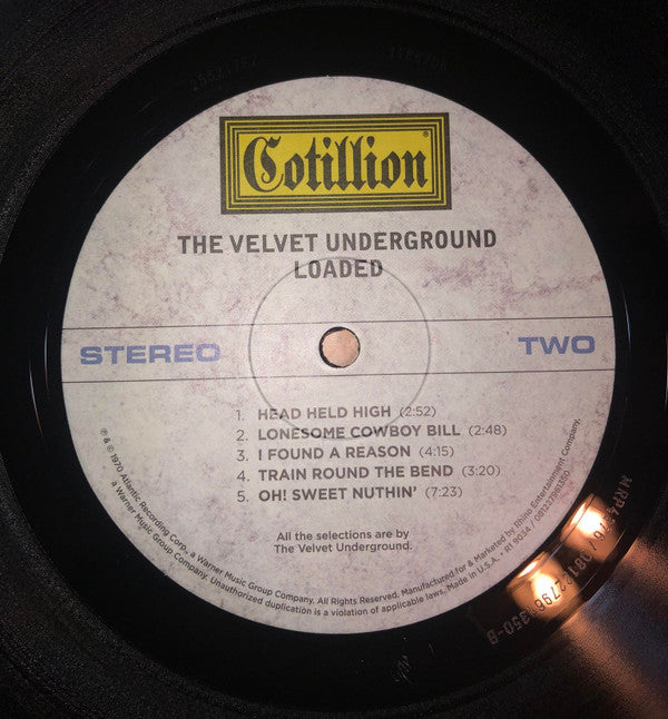 The Velvet Underground : Loaded (LP, Album, RE)