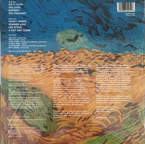 The Blackbyrds : The Blackbyrds (LP, Album, RE, RP)