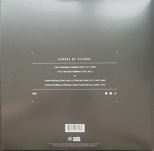 The Weeknd : Echoes Of Silence (2xLP, Mixtape, RE)