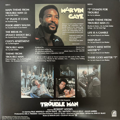 Marvin Gaye : Trouble Man (LP, Album, RE, RP)