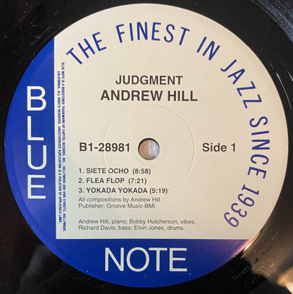 Andrew Hill : Judgment! (LP, Album, Ltd, RE, 180)