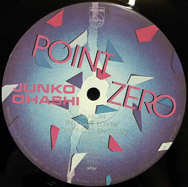 Junko Ohashi : Point Zero (LP, Album, Hyp)
