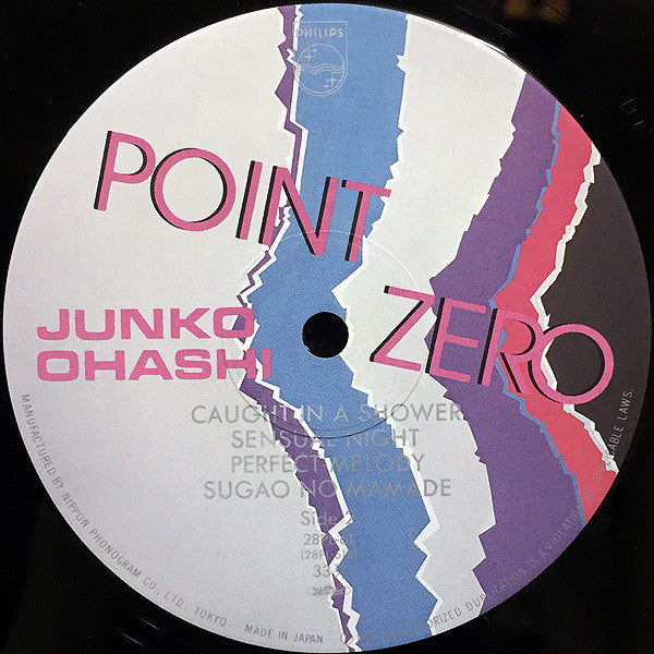 Junko Ohashi : Point Zero (LP, Album, Hyp)