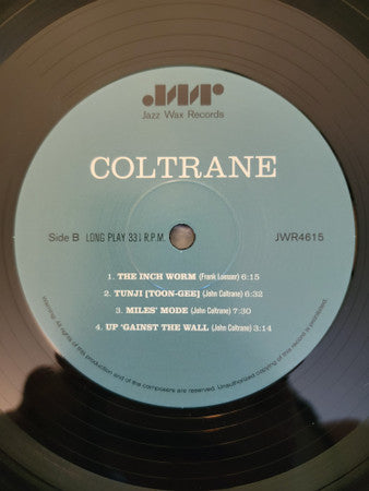 The John Coltrane Quartette* : Coltrane (LP, Album, Ltd, RE, 180)