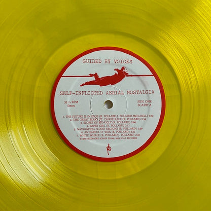 Guided By Voices : Self-Inflicted Aerial Nostalgia (LP, Album, RE, Yel)