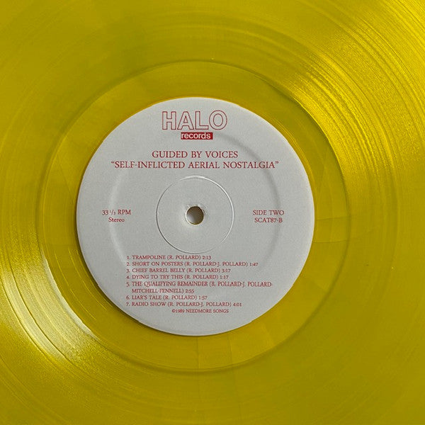 Guided By Voices : Self-Inflicted Aerial Nostalgia (LP, Album, RE, Yel)