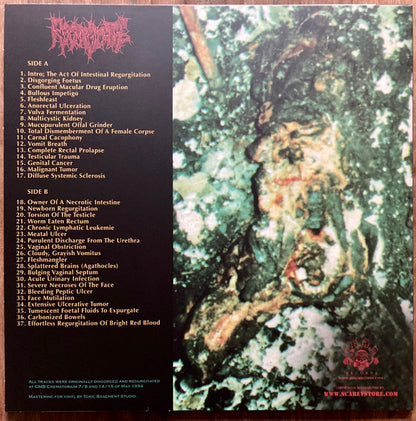 Regurgitate : Effortless Regurgitation Of Bright Red Blood (LP, Album, Ltd, RE)
