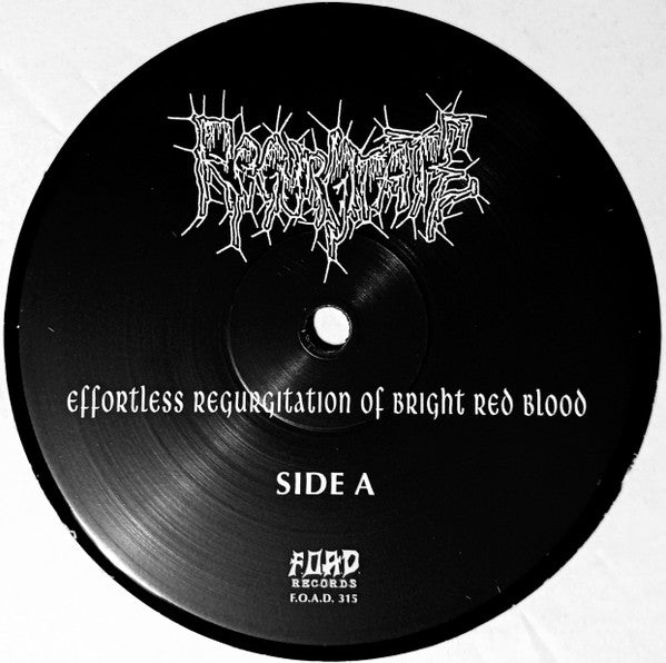 Regurgitate : Effortless Regurgitation Of Bright Red Blood (LP, Album, Ltd, RE)