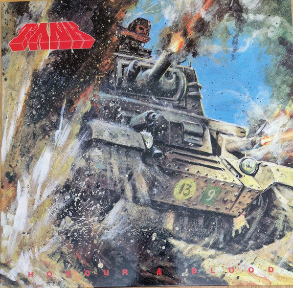 Tank (6) : Honour & Blood (LP, Album, Ltd, RE, RM)
