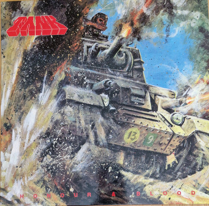 Tank (6) : Honour & Blood (LP, Album, Ltd, RE, RM)