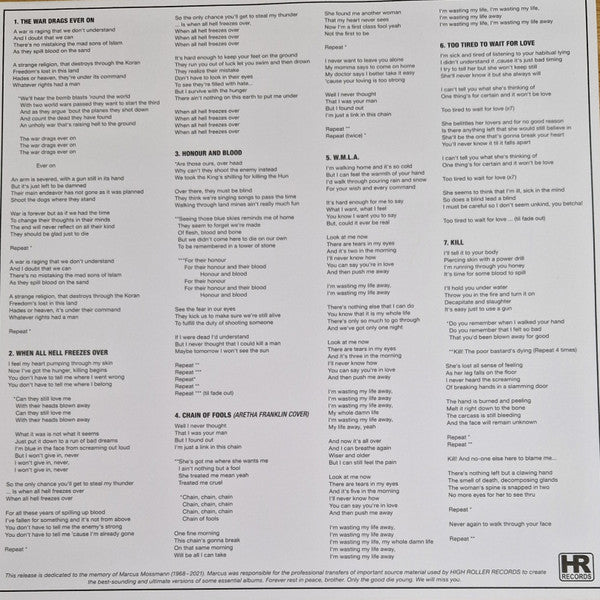 Tank (6) : Honour & Blood (LP, Album, Ltd, RE, RM)