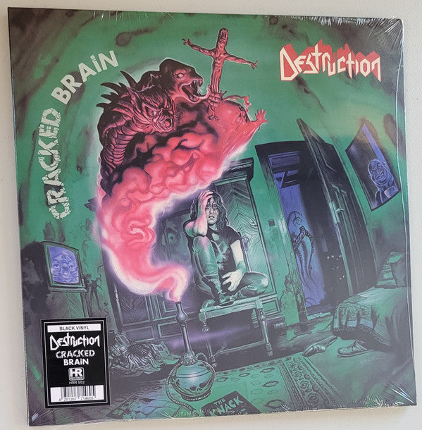 Destruction : Cracked Brain (LP, Album, RE, RP)