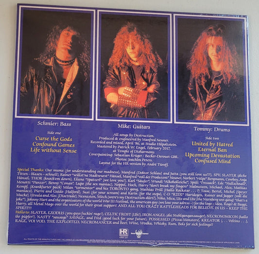 Destruction : Eternal Devastation (LP, Album, Ltd, RE, RP, Sil)