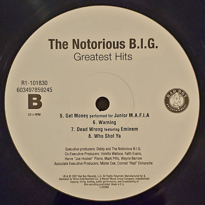 The Notorious B.I.G.* : Greatest Hits (2xLP, Comp, RE, RP)