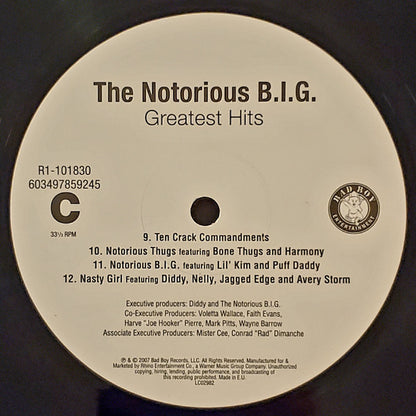 The Notorious B.I.G.* : Greatest Hits (2xLP, Comp, RE, RP)