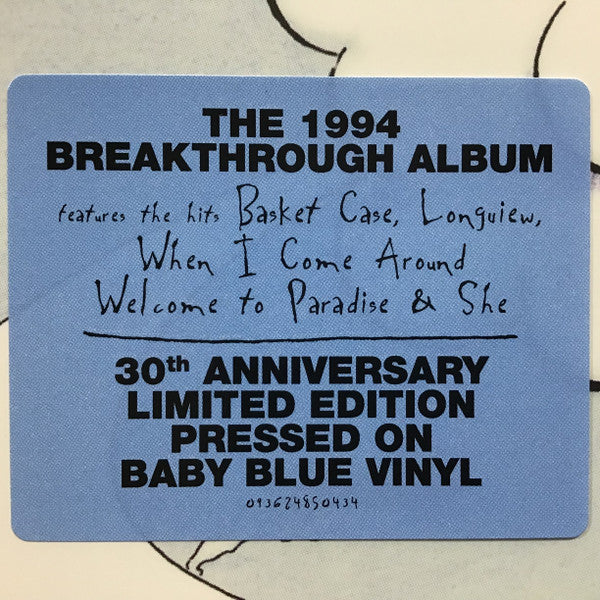 Green Day : Dookie (LP, Album, Ltd, RE, Blu)