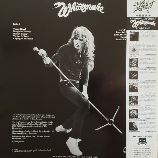 Whitesnake : Saints & Sinners (LP, Album)