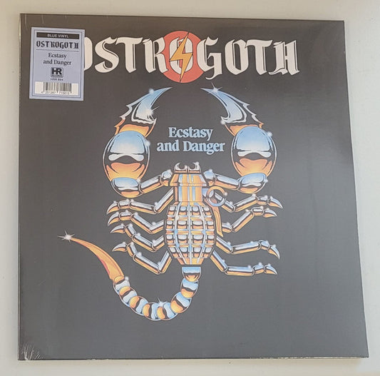 Ostrogoth : Ecstasy And Danger (LP, Album, Ltd, RE, Blu)
