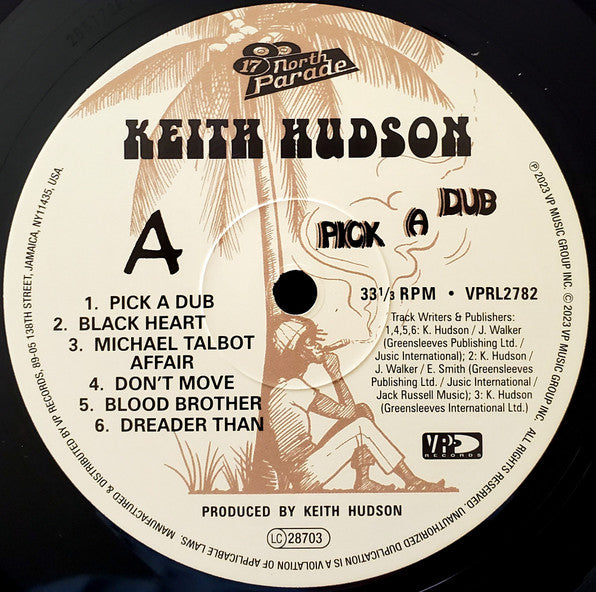 Keith Hudson : Pick A Dub (LP, Album, RE)