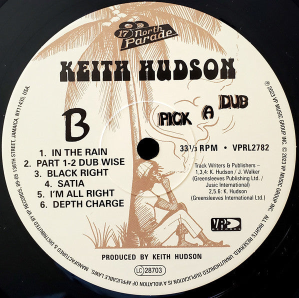 Keith Hudson : Pick A Dub (LP, Album, RE)