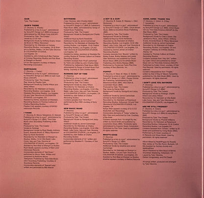 Tyler, The Creator : Igor (LP, Album, Gat)