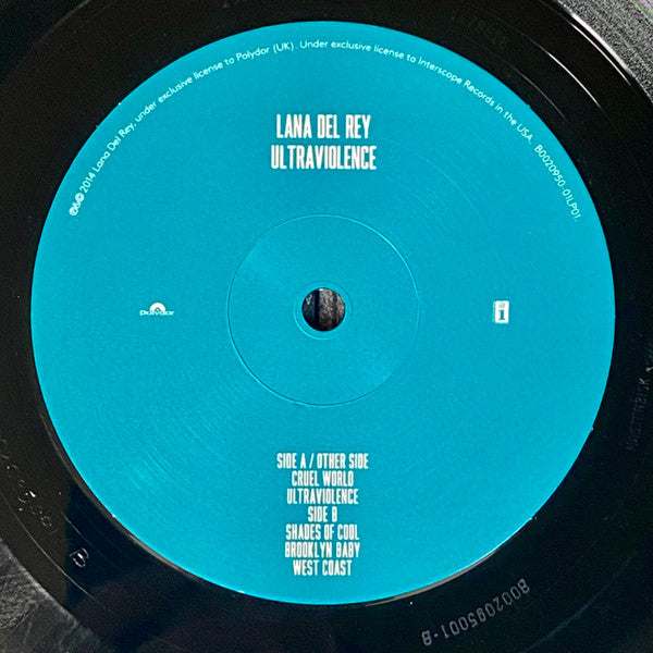 Lana Del Rey : Ultraviolence (2xLP, Album, RE)