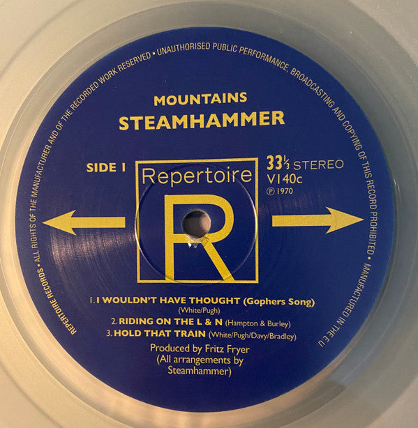 Steamhammer : Mountains (LP, Album, RE, RM, Nat)