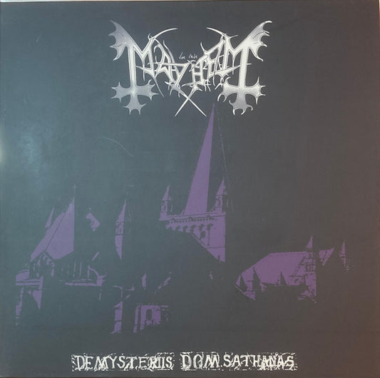 Mayhem : De Mysteriis Dom Sathanas (LP, Album, RE)
