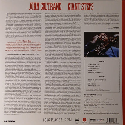 John Coltrane : Giant Steps (LP, Album, Ltd, RE, Red)