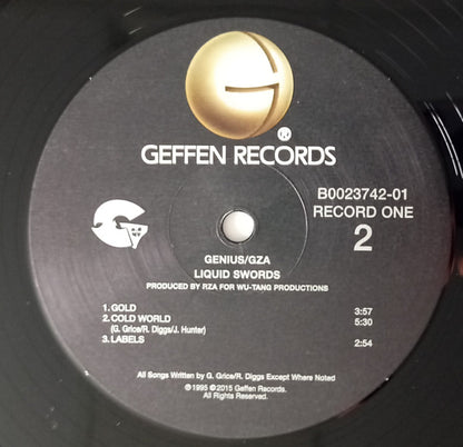 Genius* / GZA : Liquid Swords (2xLP, Album, RE)