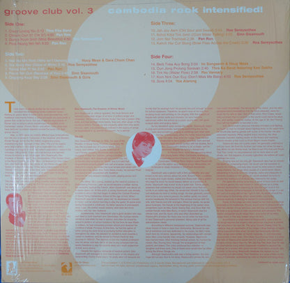 Various : Groove Club Vol. 3: Cambodia Rock Intensified! (2xLP, Comp, Gat)