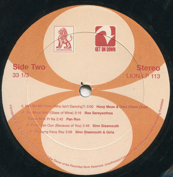 Various : Groove Club Vol. 3: Cambodia Rock Intensified! (2xLP, Comp, Gat)