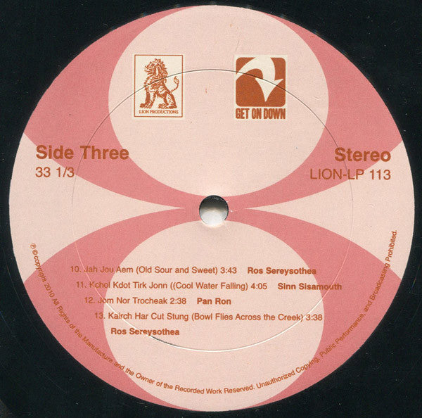 Various : Groove Club Vol. 3: Cambodia Rock Intensified! (2xLP, Comp, Gat)