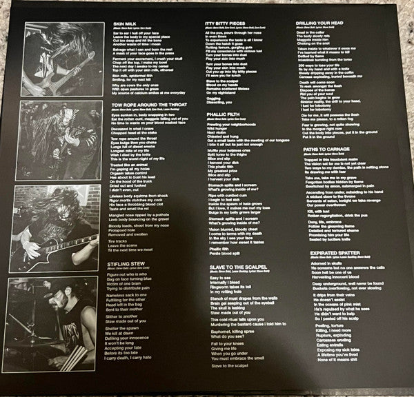200 Stab Wounds : Slave To The Scalpel (LP, Album, Ltd, RE)