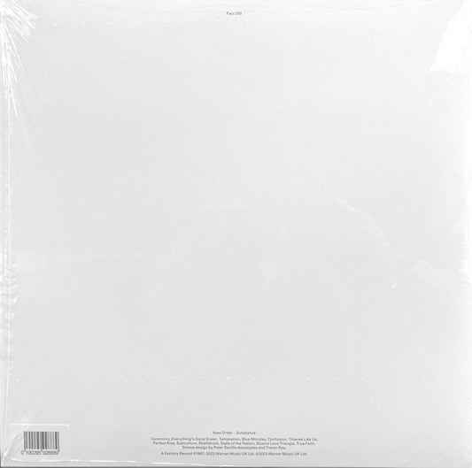 New Order : Substance (2xLP, Comp, RE, RM, 180)