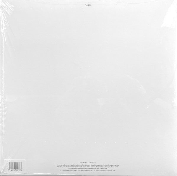 New Order : Substance (2xLP, Comp, RE, RM, 180)