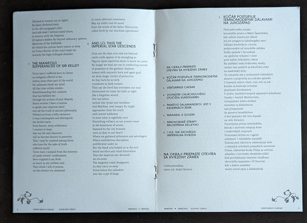 Malokarpatan : Vertumnus Caesar (LP, Album, Bro)