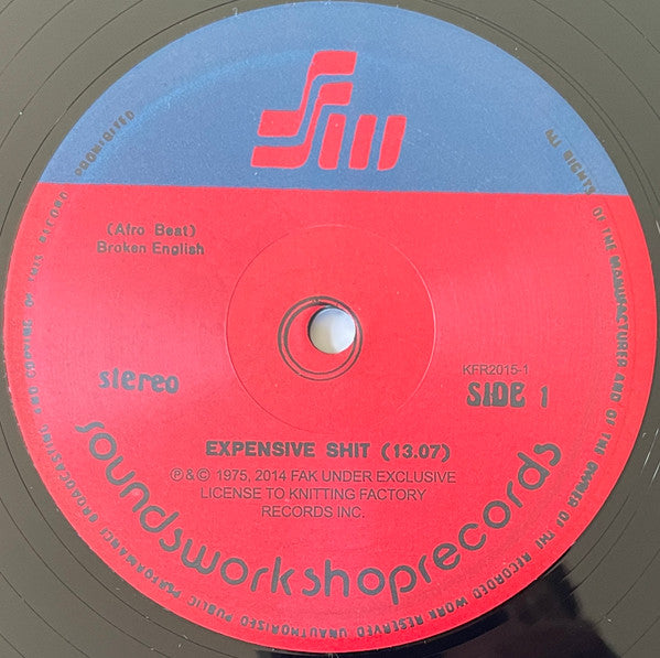Fela Ransome Kuti* & Africa 70 : Expensive Shit (LP, Album, RE)
