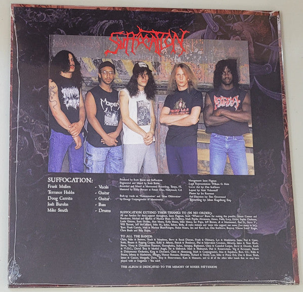 Suffocation : Effigy Of The Forgotten (LP, Album, Ltd, RE, Blu)